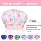 Cartoon Unisex Medical Surgical Hat Doctor Nurse Breathable Bouffant Scrub Cap