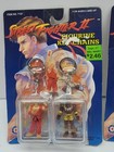 Vintage Street Fighter Ii Keychains Lot Sealed 90s Capcom Figures