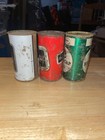 3 Different Carling   Black Label Flat Top Beer Cans