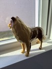 Vintage Mortens Studio Standing Collie Dog Ceramic Figurine