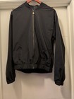 Bodile Warmup M l Black Bomber Jacket Ballet Dance