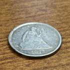 1875-s 20c Twenty Cent Piece Seated Liberty Vf