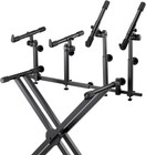 On-stage Ksa8500 Deluxe Keyboard Tier  for Stacking Keyboards  Electric   