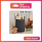 Jmvicyroam 100l Cotton Rope Laundry Basket Hamper  Black
