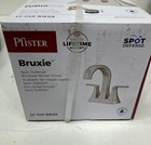 Pfister Bruxie 4 In  Centerset 2 Handle High Arc Bathroom Faucet Brushed Nickel