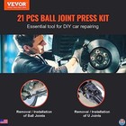 Ball Joint Press Kit 21pcs Heavy Duty Tool Set For 2wd   4wd Automotive Repair