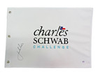 Jordan Spieth Signed Charles Schwab Challenge Golf Flag Autographed Psa   Dna