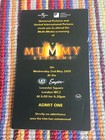 The Mummy Returns - Rare 2001 Film Preview Screening Ticket Invitation Premiere