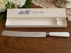 Sheffield  Capco Cutlery  vintage  bride   s Wedding Cake Knife size 13   nib