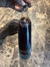 Moxie Soda Advertising Glass Bottle W  Label   Cap Amber Red White