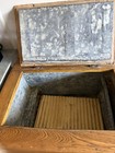 Antique Oak Apartment Size Icebox