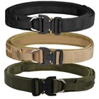 Tactical Quick Release Battle Belt 2 Layer Molle Heavy Duty Metal Buckle Belt