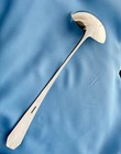 Nicholas Bogert Coin Silver Coffin Handle Soup Punch Ladle 14 Inch Mono  1800