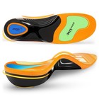 High Arch Support Insoles For Plantar Fasciitis Relief  Heavy Duty Shoe Inserts 