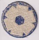 6th Service Command Patch Us Army Real Wwii Make