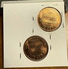 1959-p   D Lincoln Memorial Cents  From Original Bu Rolls  Cherry Red       5905