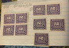 Canada Scott J12 Mnh Stamps Lot Block Of 4 One Pair 3 Singles 2   Postage Due 