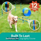 Petcove Dog Agility Equipment Obstacle Course Jumps   Training Set Pro