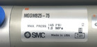 Smc Mggmb25-75 Pneumatic Guide Cylinder   25mm Bore 75mm Stroke      new  