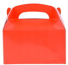 48 Red Party Treat Boxes Favors Goody Bags Bazaar Prize Gift Basket Carnival