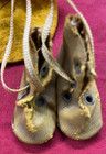 Baby   s Antique Lace Up Boots For Antique Bisque Or Early Doll B6