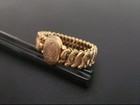 Antique Victorian Gold Filled Monogrammed Stretch Bracelet 21 5 Grams