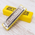 Hohner Signature Series Harp Harmonica Key Of C Yellow W case