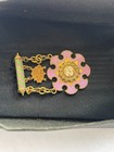 Vintage Daughters Of Rebekah 25 Year Member Pin Odd Fellows Wyo-1587 Original