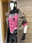 Marvel Rivals Gambit Cosplay Costume Outfit Halloween Men Full Set Party Dress