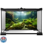 Riivvdise Ocean Floor Fish Tank Background Underwater Stone Aquarium Backgrou