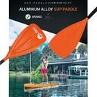 Stand Up Paddle Board Paddle - 3 Pieces Adjustable Aluminium Alloy Floating S   