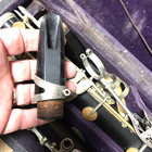 Vintage Wood Clarinet Harry Pedler Co Elkhart In Original Case Accessories Band