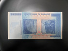          Zimbabwe 100 Trillion Dollar Aa 2008         Genuine Authentic Note