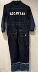 Vintage Rocawear Youth Medium dark Wash Denim Zip Jumpsuit Size Xl  7x 
