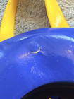 Cliff Keen E58 Signature Wrestling Headgear Royal Blue Gold Adult Adjustable