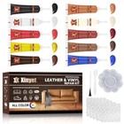 Leather Repair Kit For Furniture  10 Colors Leather Repair Paint Gel  Vinyl 