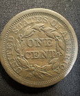 1843 Braided Hair Large Cent Nice Original Coin