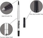 Parker Compatible Rollerball Refills 6 Pack 0 5mm Fine Point Black Gel Ink