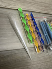 16pc Mandala Dotting Tools Set Art Rock Dot Stencil Tray Painting Handicraft