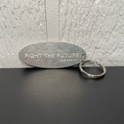 Vintage 1998 X-files Original Promo Keychain Metal Tcf Fight The Future - Nice 