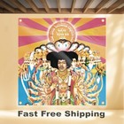 Jimi Hendrix Bold As Love 4 x4  Banner Album Cover Fabric Poster Flag Tapestry