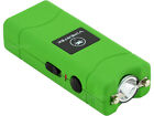 Vipertek Stun Gun Micro Mini Green Vts-881 390 Bv Rechargeable Led Flashlight
