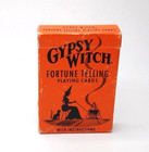 Vintage Gypsy Witch Fortune Telling Playing Cards W  Box Instructions  Complete