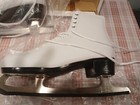 American Figure Skates Womens Size 11 White Great Pre-owned Shape Box Is Rough