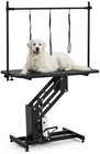     43 3  Hydraulic Dog Grooming Table  Heavy Duty 350lbs Capacity  Professional A