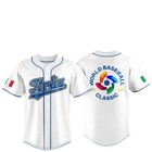 Italy Team 2026 World Baseball Classic Jersey Print For Fan Gear Multicolor