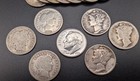 35x 90  Silver Dimes 1900-1964 Barber Mercury Roosevelt Lot