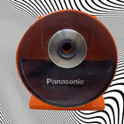 Vintage Orange Panasonic Panapoint Kp-22a Groovy Electric Pencil Sharpener Japan