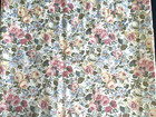 2 Laura Ashley Quartet Curtain Valances Shabby Chic Cottage Floral Rod Pocket