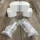 2 Bose Double Cube Mint Speakers   Mounts White Doubleshot Lifestyle Acoustimass